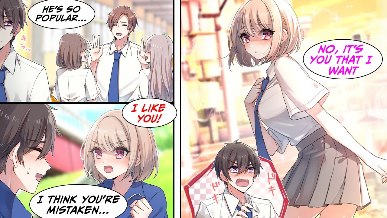 [Manga Dub] I have the same name as the most popular boy in school. One day, when she asks me out...