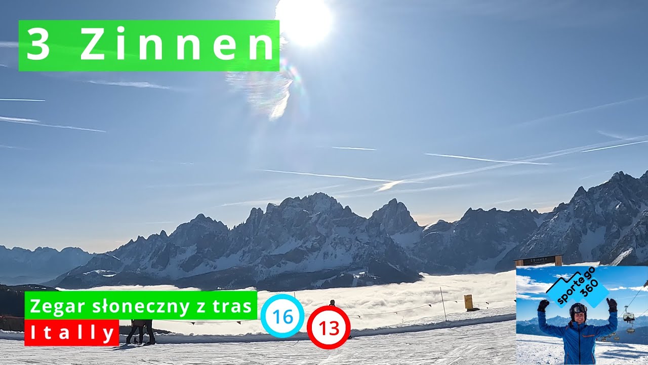 198 3 Zinnen: Monte Elmo - Trasa 13 i 16 | Kultowe zjazdy | Dolomites Ski Review