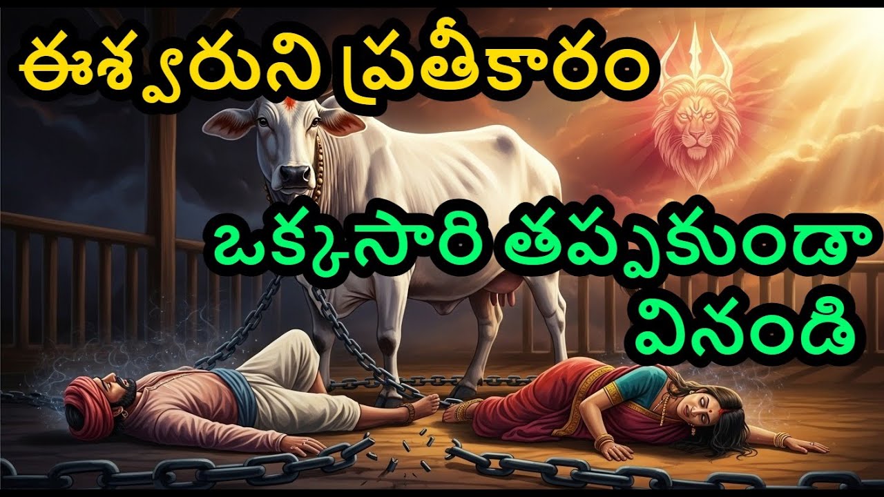ఈశ్వరుని ప్రతీకారం, ఒక్కసారి తప్పకుండా వినండి | bhagavad gita telugu | telugu motivational story