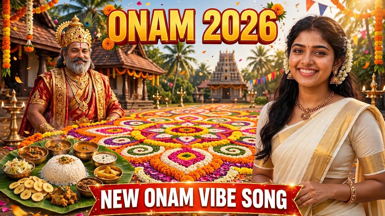 ONAM 2026 | New Onam Festival vibe Song | Happy Onam Special Song| OnamPookalam Song @RagamusicRaga 
