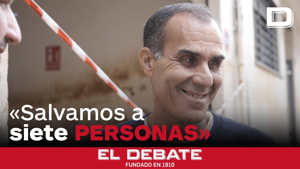Mohamed, el héroe de Massanassa que salvó la vida a siete de sus vecinos