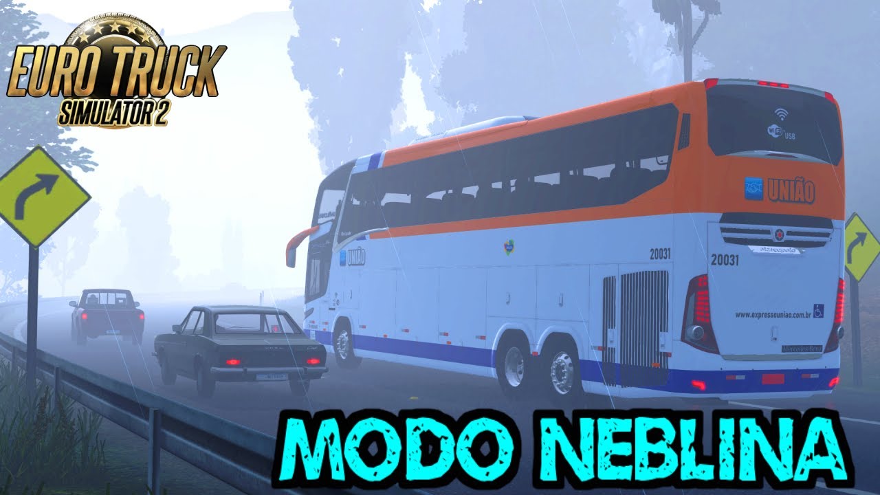COMO ATIVAR MODO NEBLINA E CHUVA REALISTA NO ETS2 - COLD RAIN V0.45 - 1.53