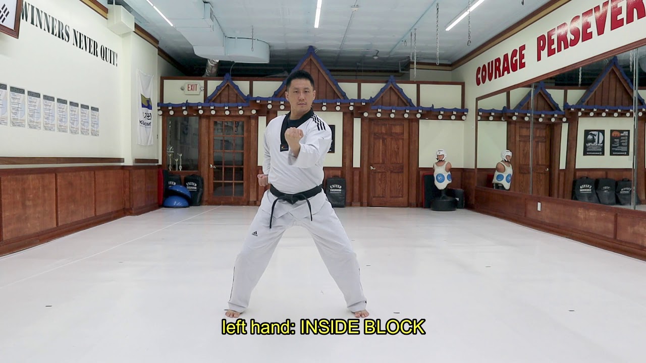 Taekwondo l 8 Basic Blocking