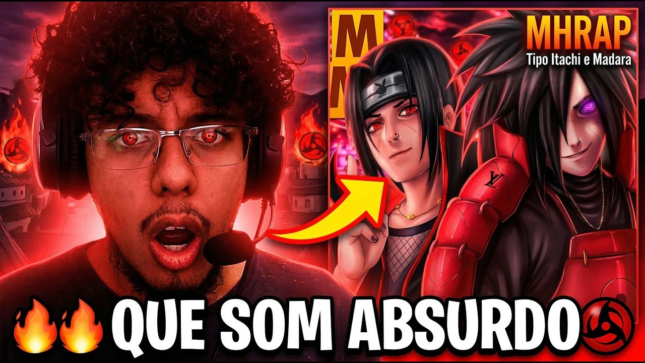 O GENJUTSU TÁ FORTE! React: Tipo Itachi e Madara 🔥 | MHRAP