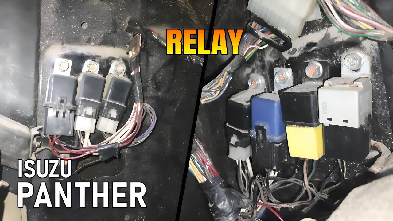 Beberapa Relay penting ISUZU PANTHER