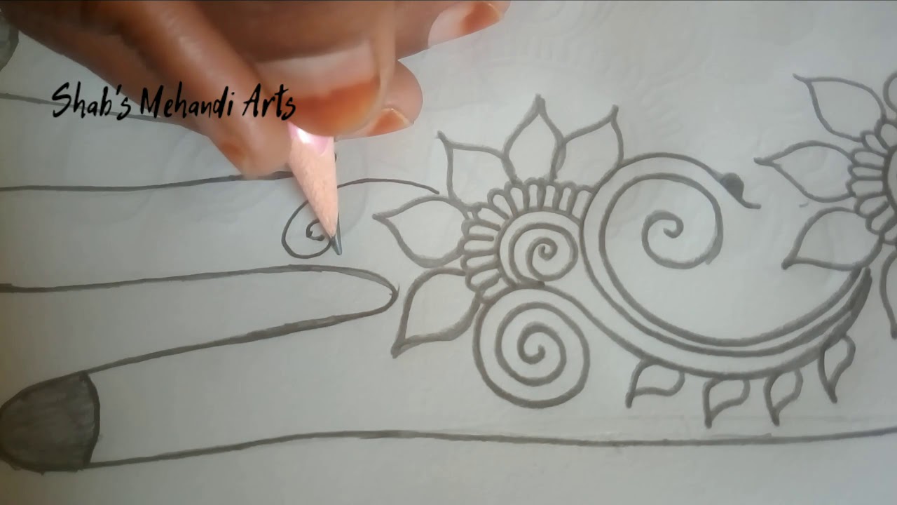 Stylish New Mehandi designs and Pancil designs. Shab's Mehandi Arts..