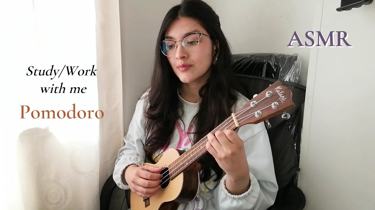ASMR Study and Work with me - Sesión Pomodoro