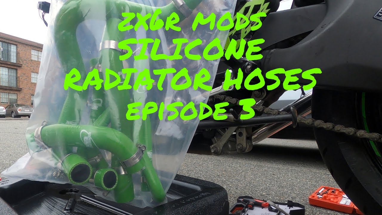 Zx6r silicone radiator hoses