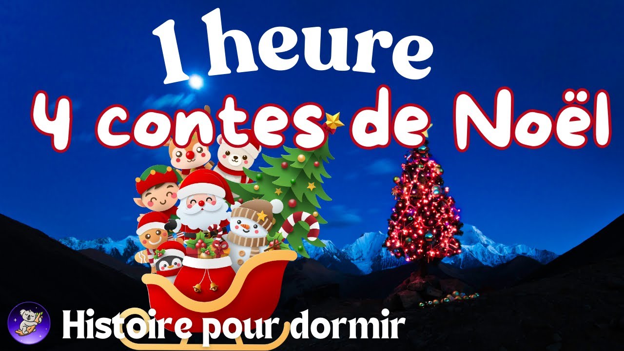 4 Contes Magiques de Noël pour Enfants 🎄| Patricia histoires du Soir | Contes pour Bien Dormir 😴✨
