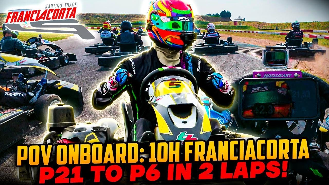 POV Onboard: 10H Franciacorta! P21 TO P6 in 2 LAPS!! R-One Championship