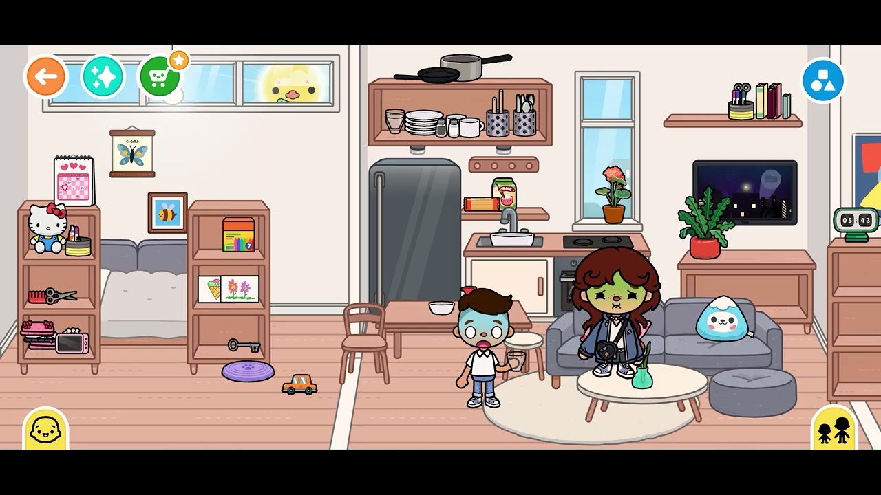 I’m sick in Toca Boca ￼