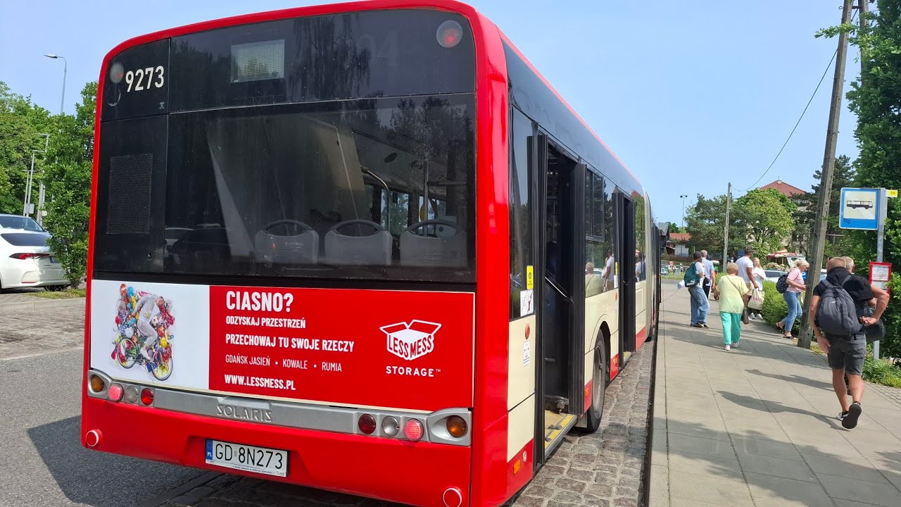 Przejazd Solaris urbino III 18 #9273 [T8] pks gdańsk / ex. #8204 