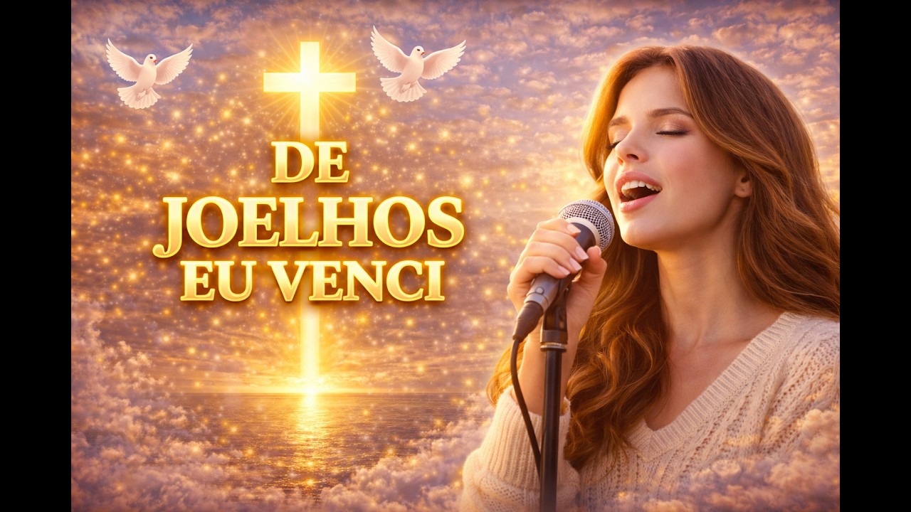 De Joelhos Eu Venci 🙏✨ | Louvor Gospel de Vitória e Superação