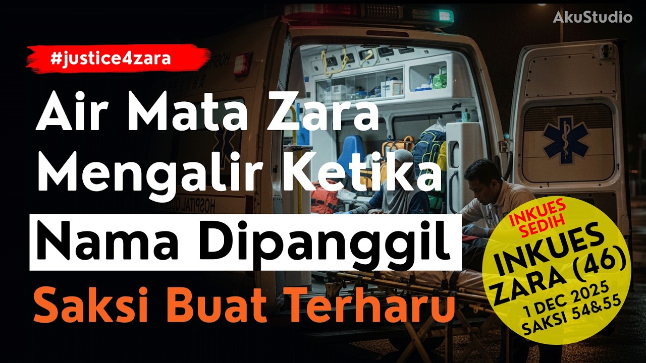 AIR MATA ZARA MENGALIR ‼️ KETIKA NAMANYA DIPANGGIL, SAKSI BUAT MAHKAMAH TERHARU