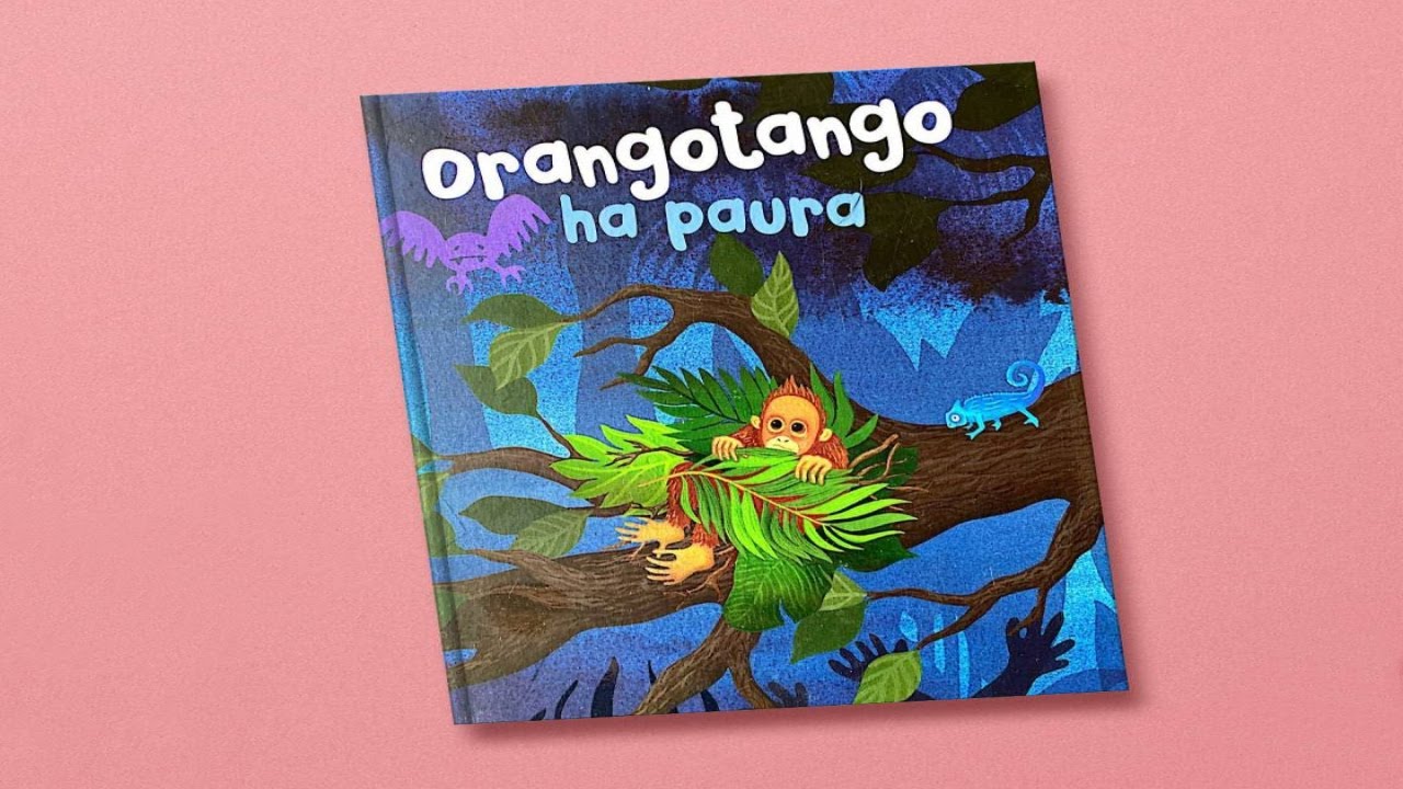 Orangotango ha paura 🦧 Video-storia per bambini sul coraggio e sulla paura - Audiolibro con animali