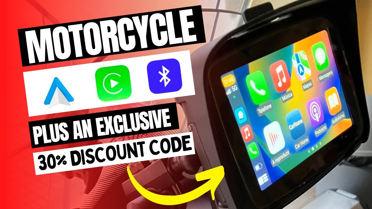 Carpuride W502 - Add Android Auto And Apple Carplay To Your Motorcycle!!!