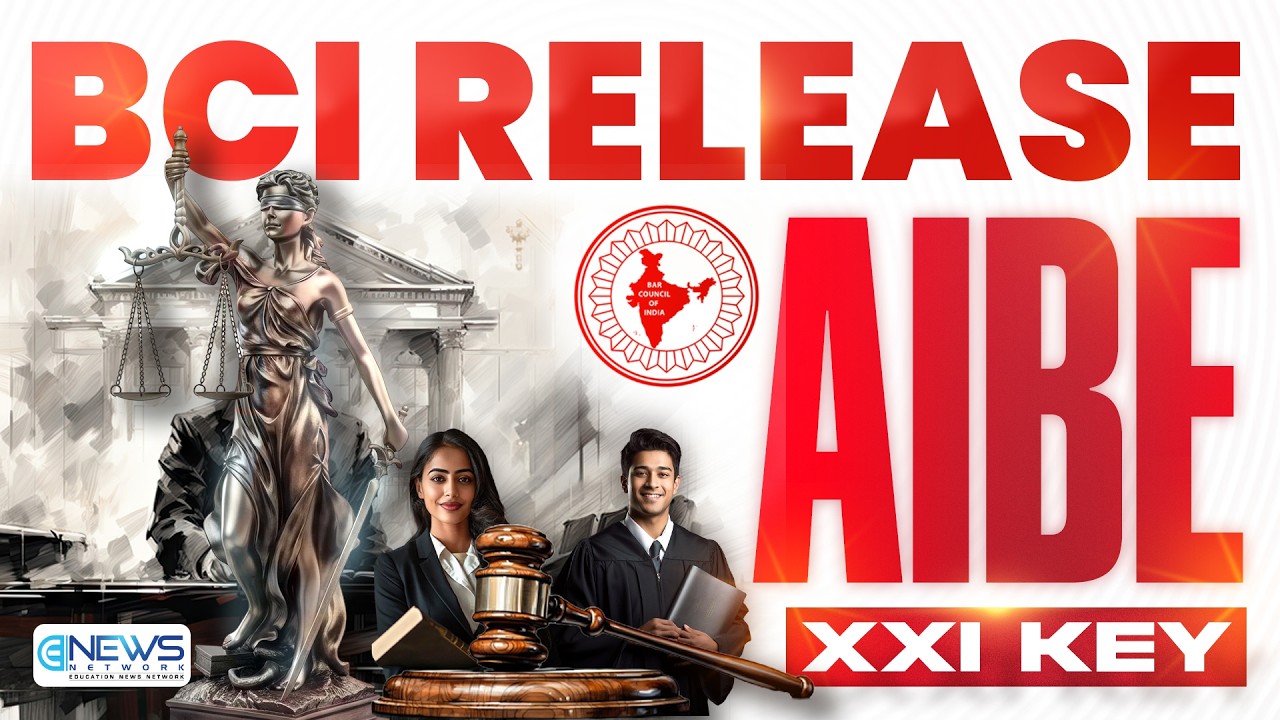 BCI Releases AIBE XXI Answer Key, Candidates Can Review Responses Now Online &ndash; Top Education News.