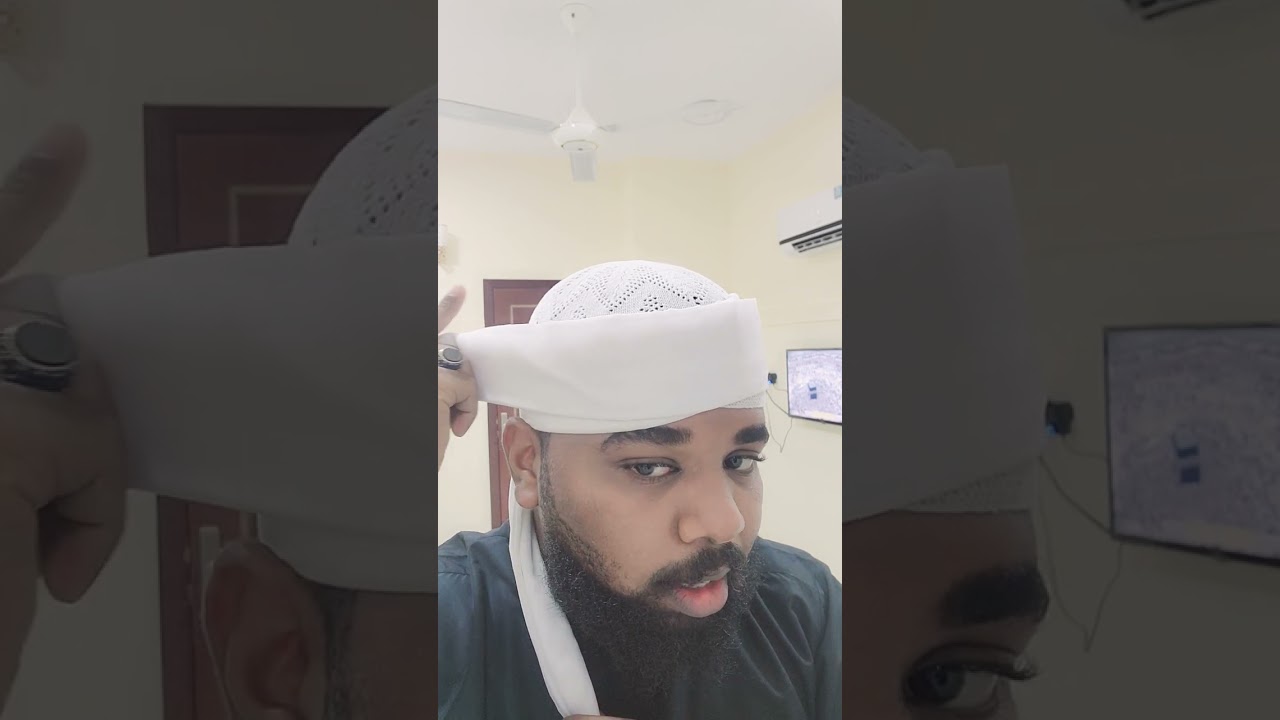 طريقة لف العمة السودانية 🤍