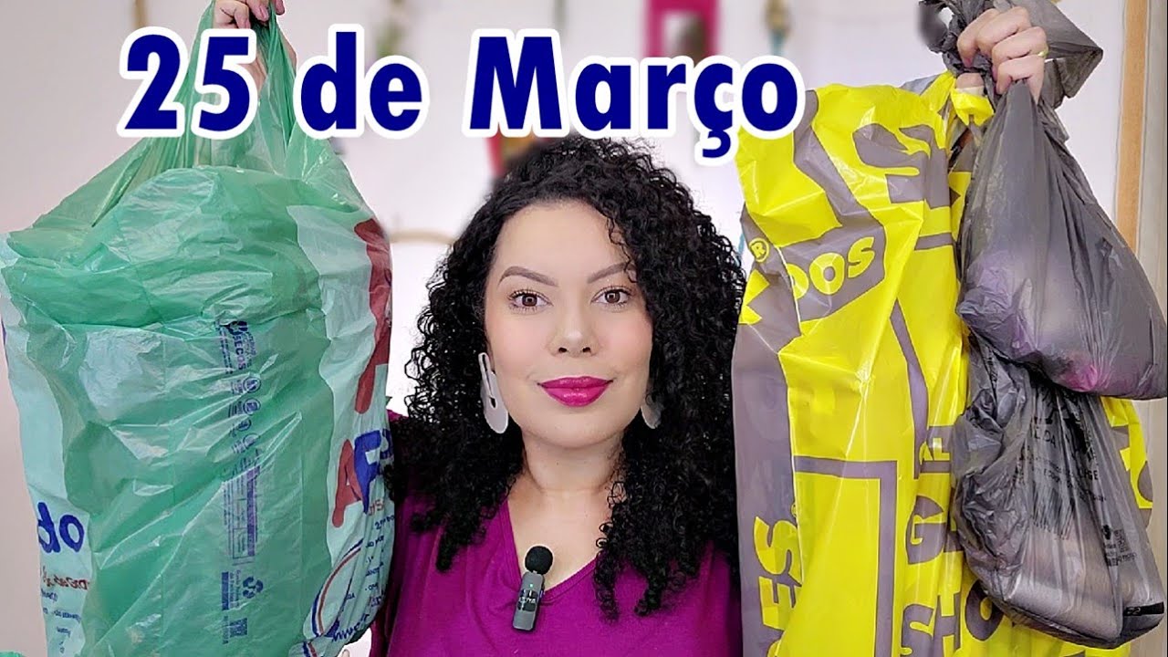 COMPRINHAS 25 DE MARÇO | TÊNIS , MAKES E ALEATÓRIOS
