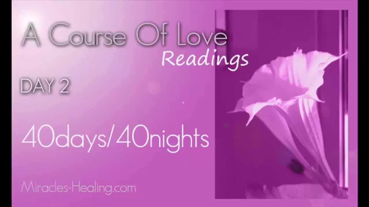 A Course Of Love~40 Days and 40 Nights~Day 2: Accept Yourself
