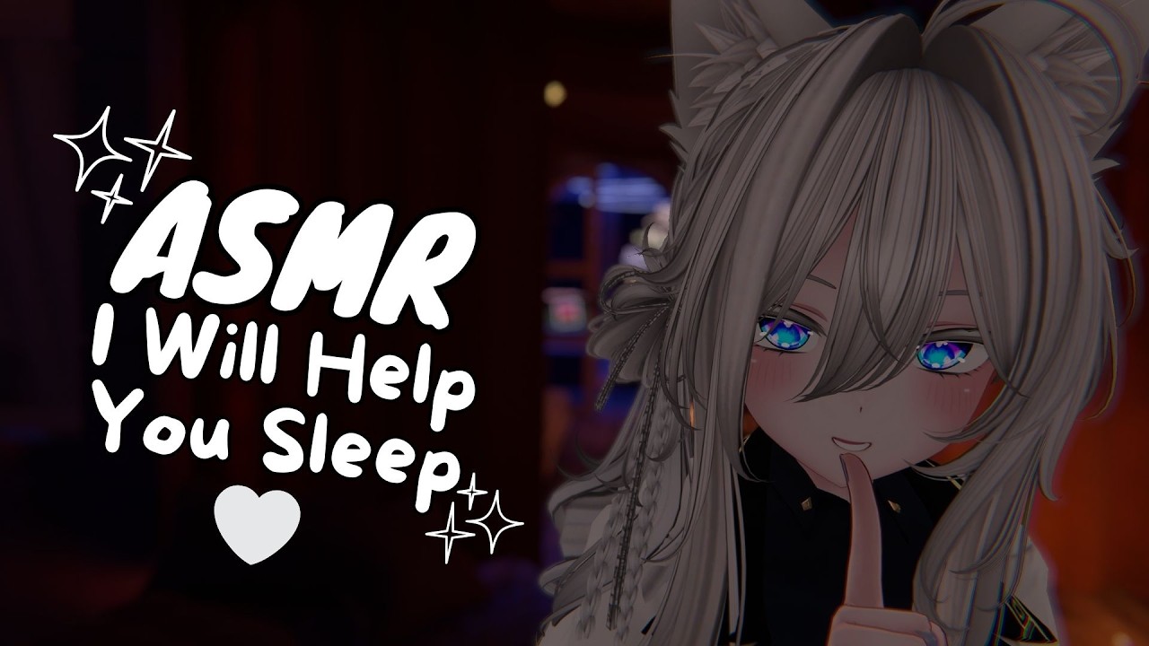 ASMR Wolfgirl Kisses You In a Rainy Night 🤍 [Kisses, Sniff, Heartbeats]