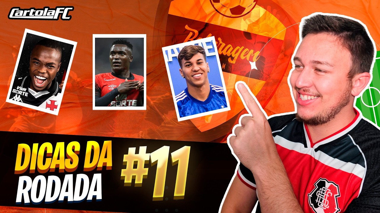 CARTOLA FC 2026:  DICAS RODADA 11 |  OUTRA EXCELENTE RODADA DO BOLEIRAGEM TEAM 🔥
