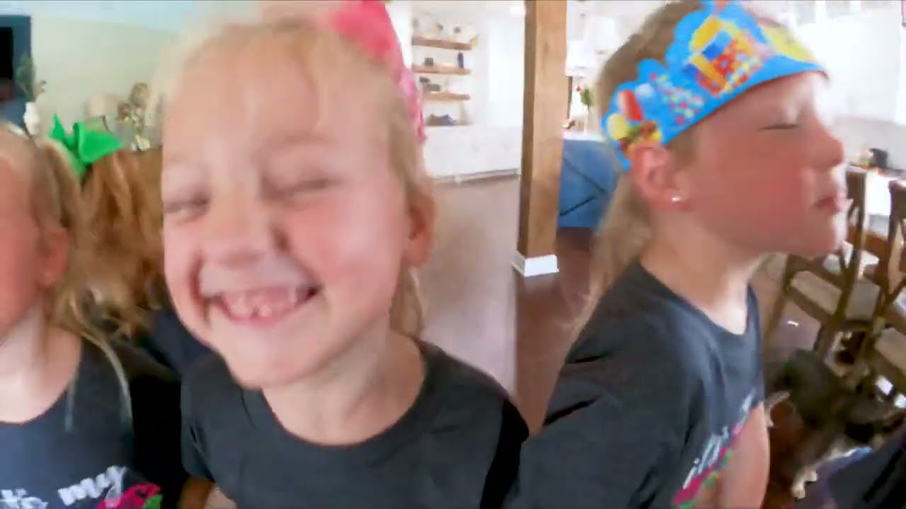 Birthday Week! We surprise the quints with their Birthday Presents!