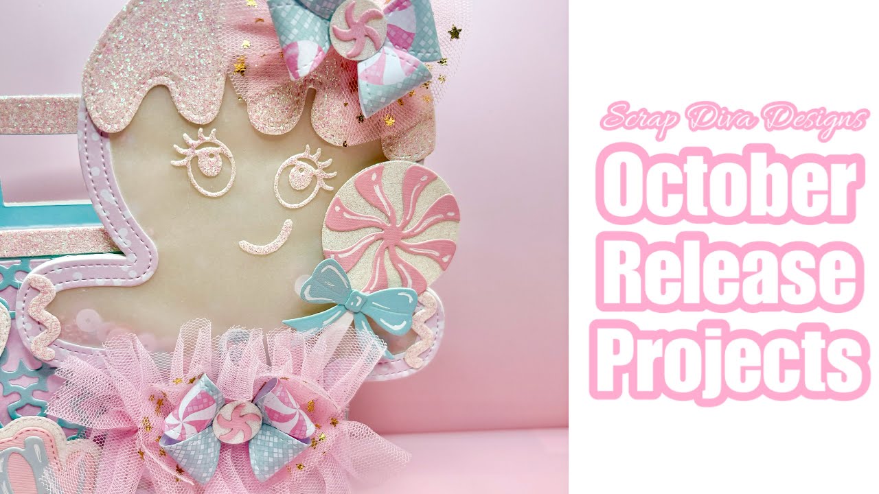 Рождественские поделки – октябрьский выпуск Scrap Diva Designs
