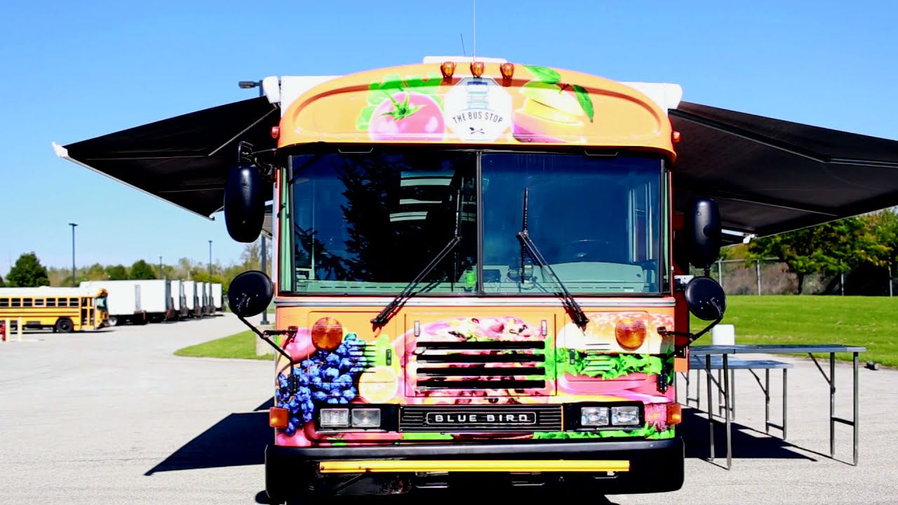 Indianapolis Public Schools Food Truck / Food Bus Built By Prestige Food Trucks