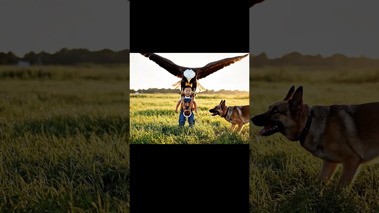 K9 vs. Eagle &mdash; The Most Heroic Rescue Ever #K9Training, #PoliceDog, #GermanShepherd