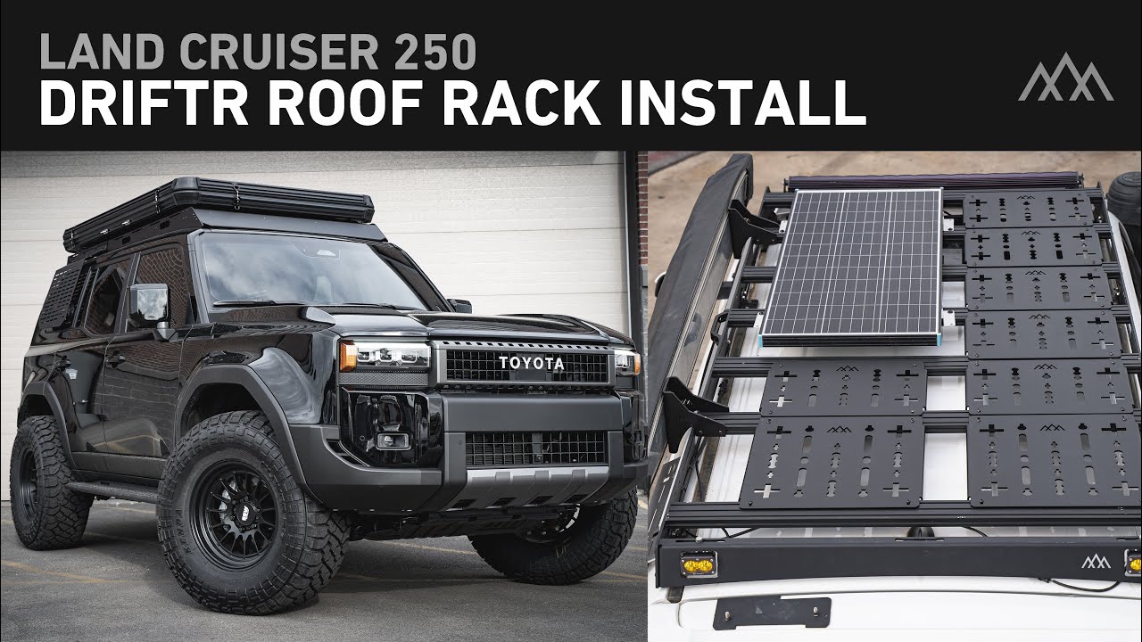 Land Cruiser 250 / Lexus GX550 DRIFTR Roof Rack - Installation