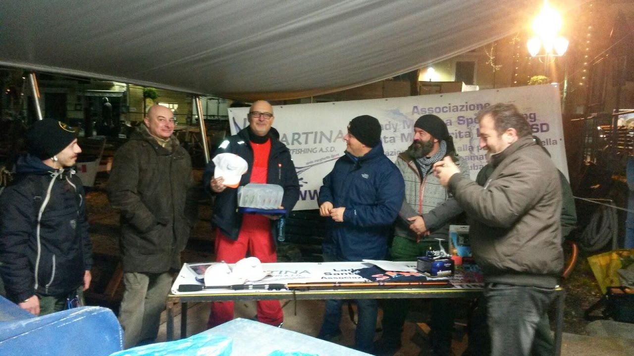 Elfishing al raduno Eging "Lady Martina" - la premiazione
