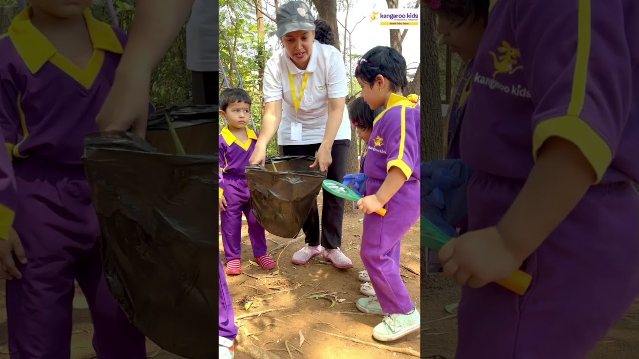 Visit To Garden  KK #KangarooKids #GardenVisit #LearningThroughPlay #KidsAdventure #naturetime