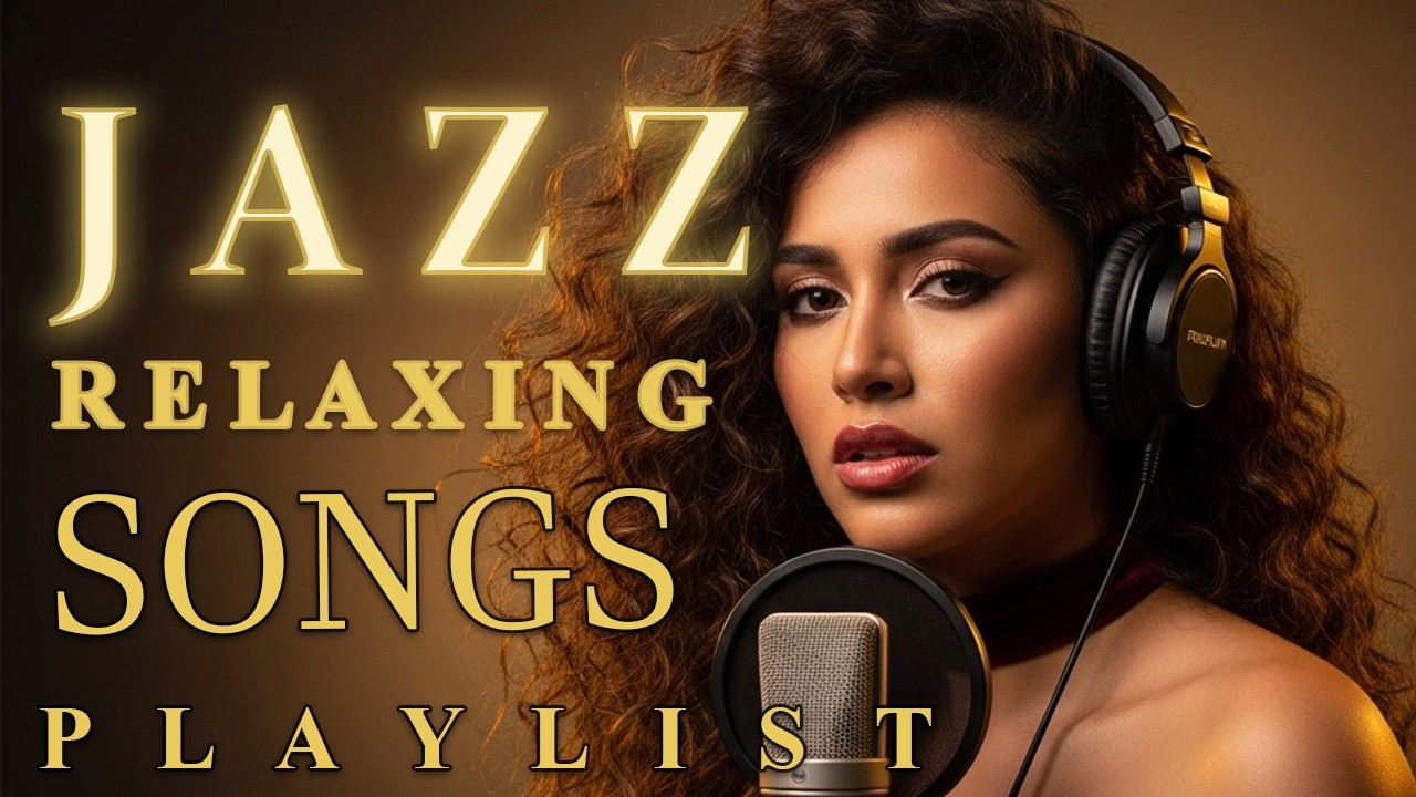 Romantic Smooth Jazz Lounge | Vokal Wanita untuk Relax & Healing
