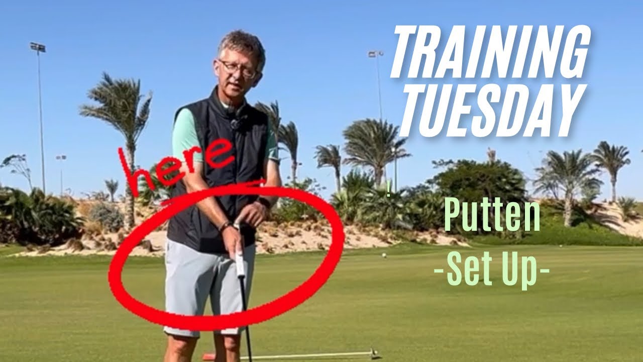 TRAINING TUESDAY - Putten - Richtiges SetUp! #golf #golftips #training #bettergolf