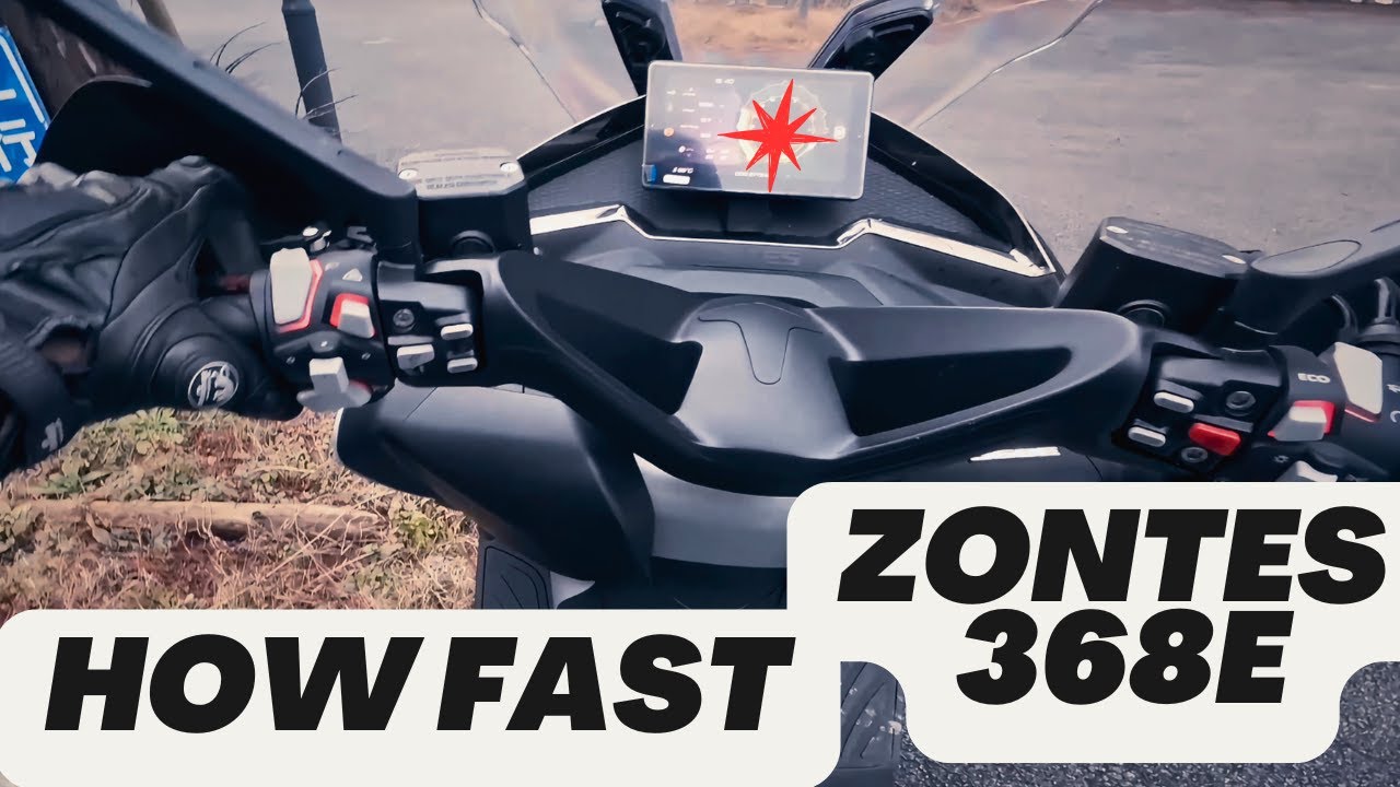 Zontes 368E Acceleration Test | Real World Speed