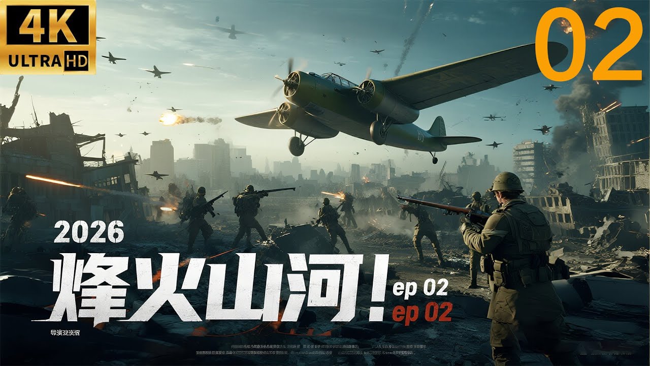 2026最新历史电视剧！烽火山河！⚔️EP 02丨連續劇丨完整版丨中文字幕丨2025最新版丨#周恩来 #毛泽东 #蒋介石 #历史 #抗日 #战役 #chinesedrama #经典战役
