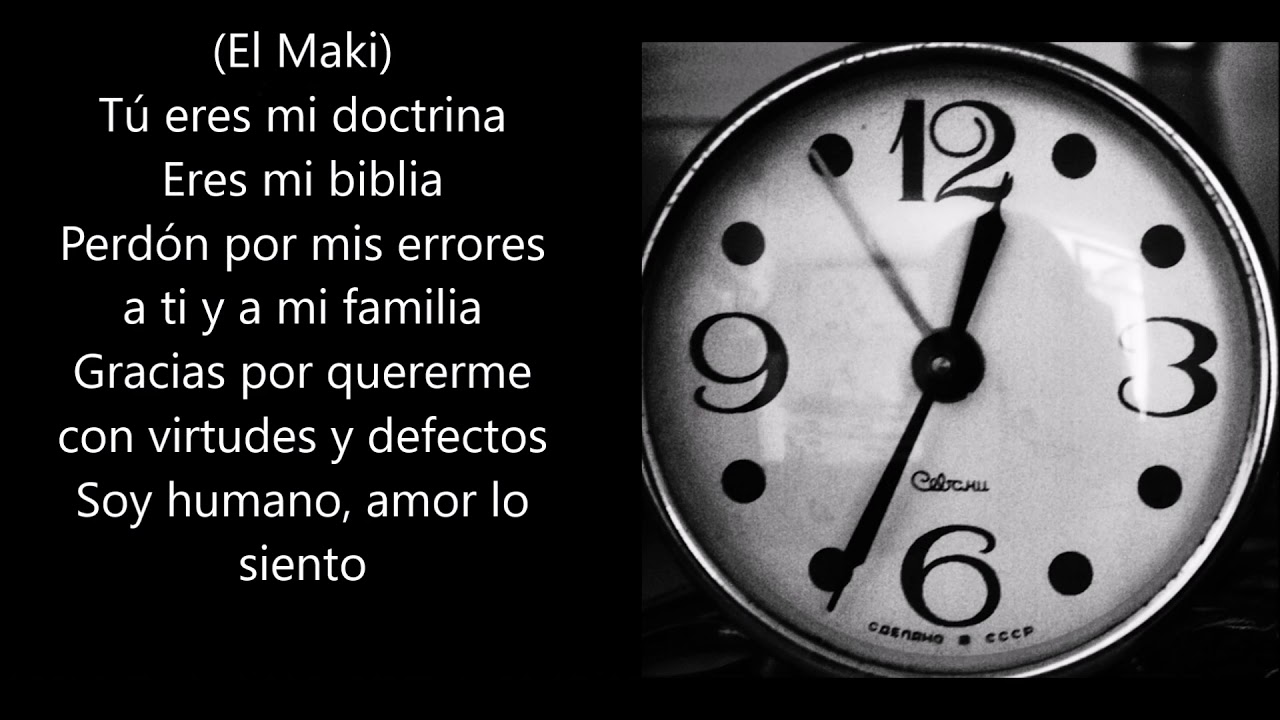 El Maki y Demarco - Quisiera parar el tiempo Letra