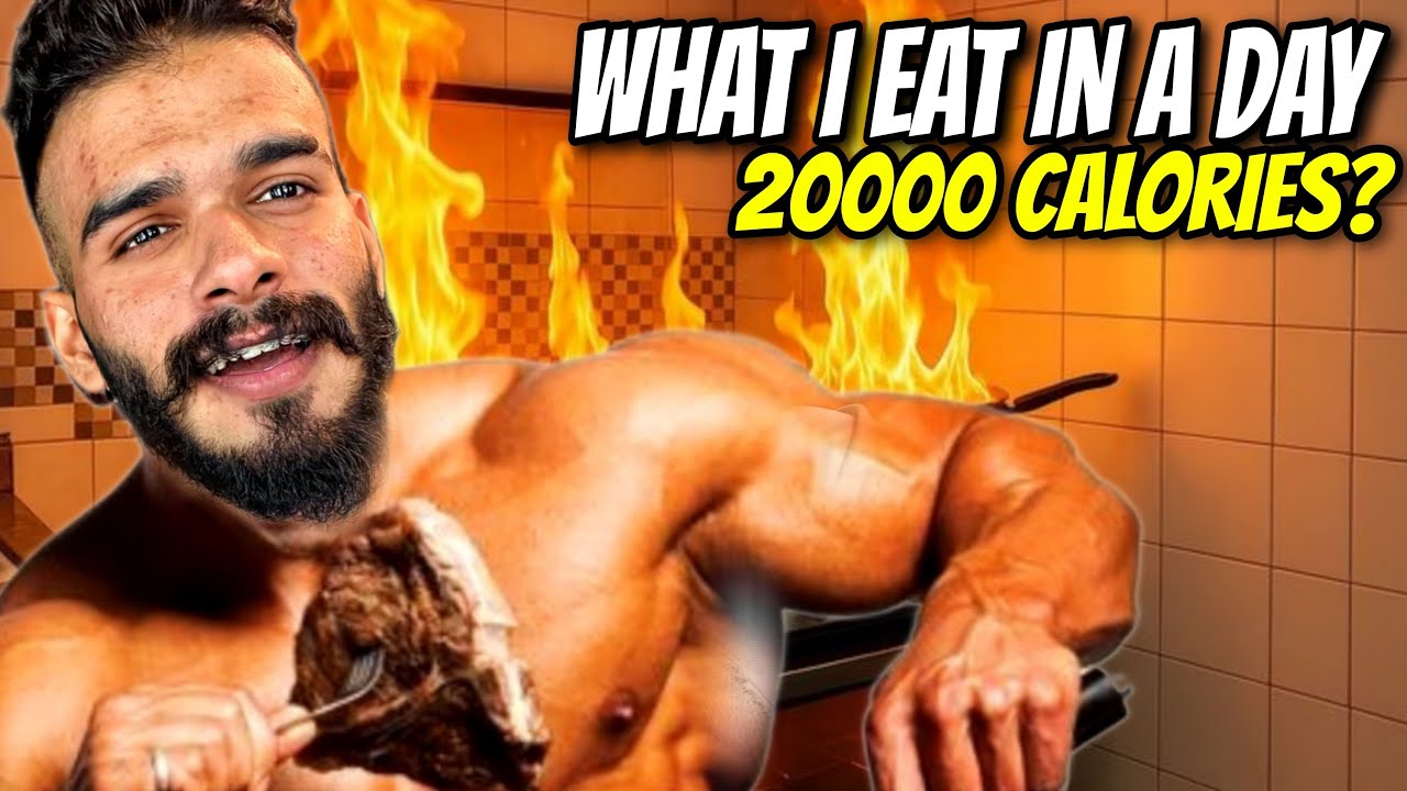 20000 CALORIES A DAY ? | WHAT I EAT IN A DAY | LAXMAN | @lxmnnnn