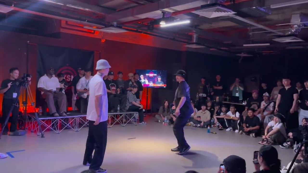 HOAN VS AKAMOON in Marksman vol 6 final popping round 1