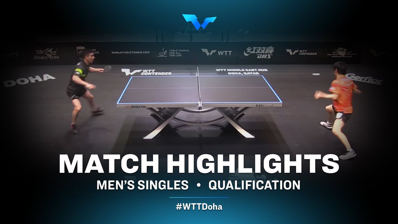 Zokhid Kenjaev vs Masaki Yoshida | WTT Contender Doha 2021 | Men's Singles | QUAL Highlights