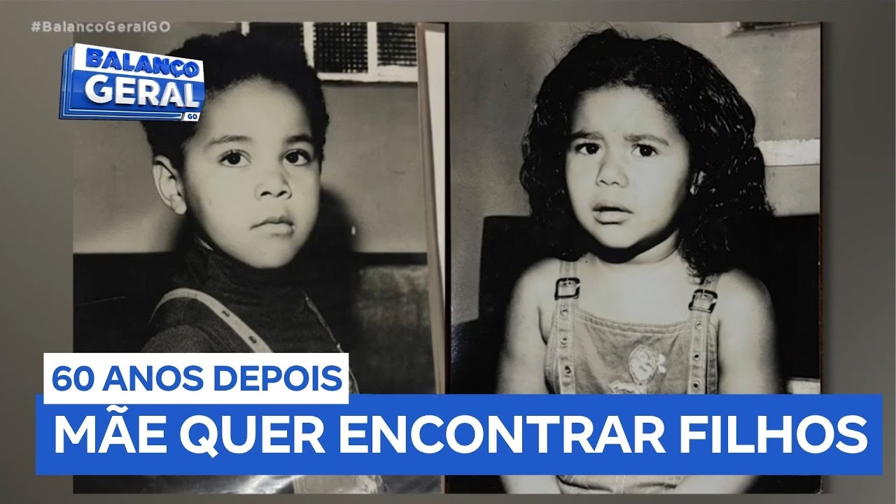 Mãe busca reencontrar casal de filhos que entregou para adoção há 60 anos