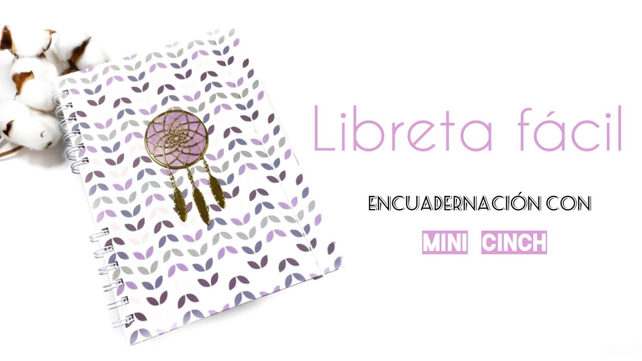 Libreta encuadernada con Mini cinch