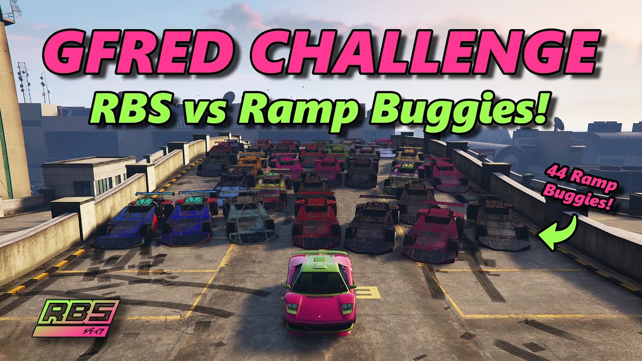 Can I Survive A Gfred Against 44 Ramp Buggies? - Gfred Challenge #16 GTA 5
