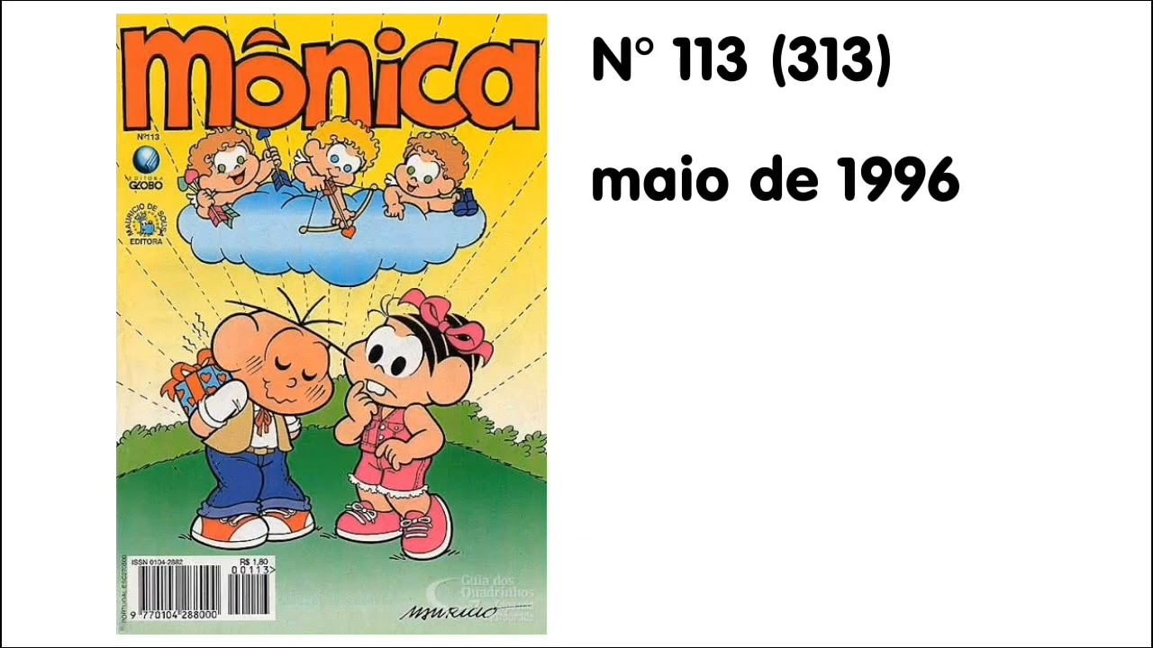 Todas as capas da revista Mônica