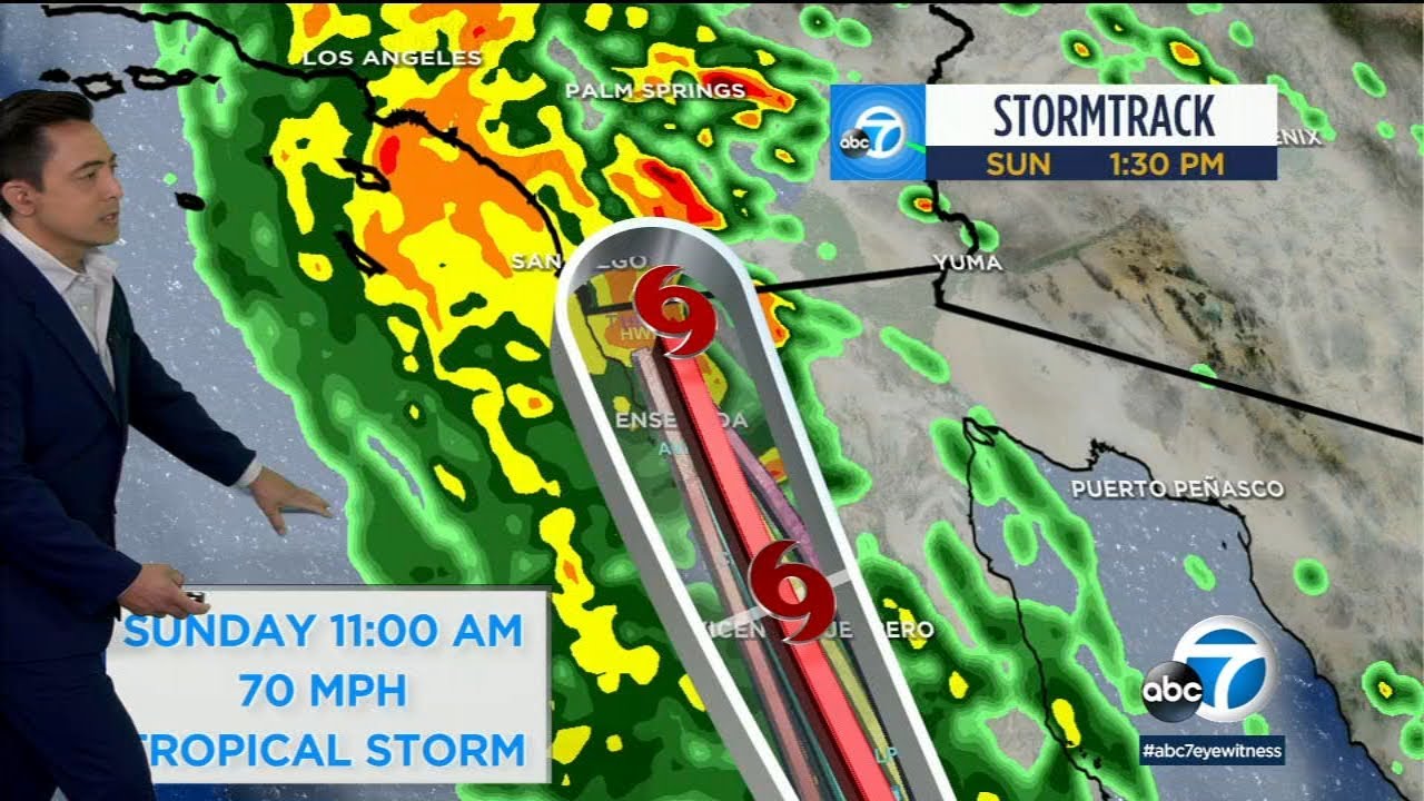 Hurricane Hilary continues to move toward SoCal, evac orders in effect