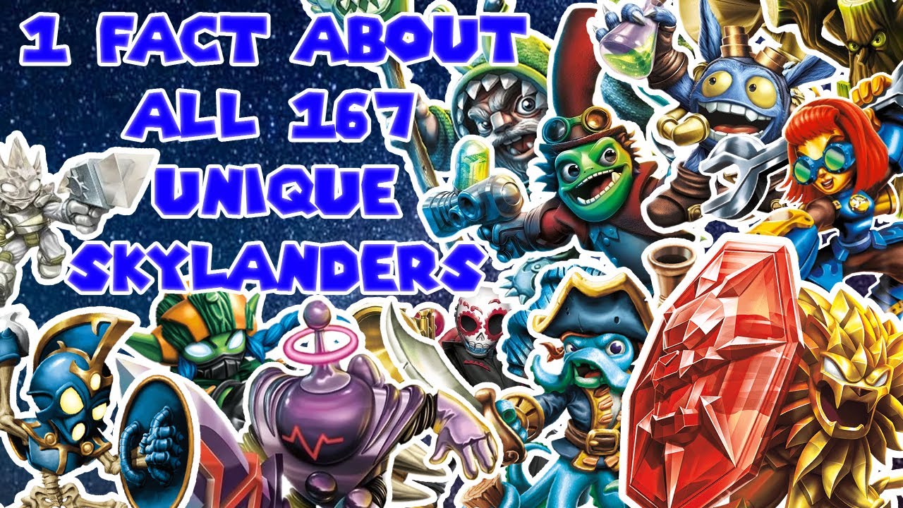 1 Fact About All 167 Skylanders