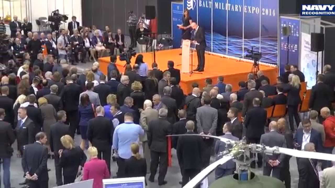 Balt Military Expo 2014 Naval Defense Exhibition Gdansk Poland