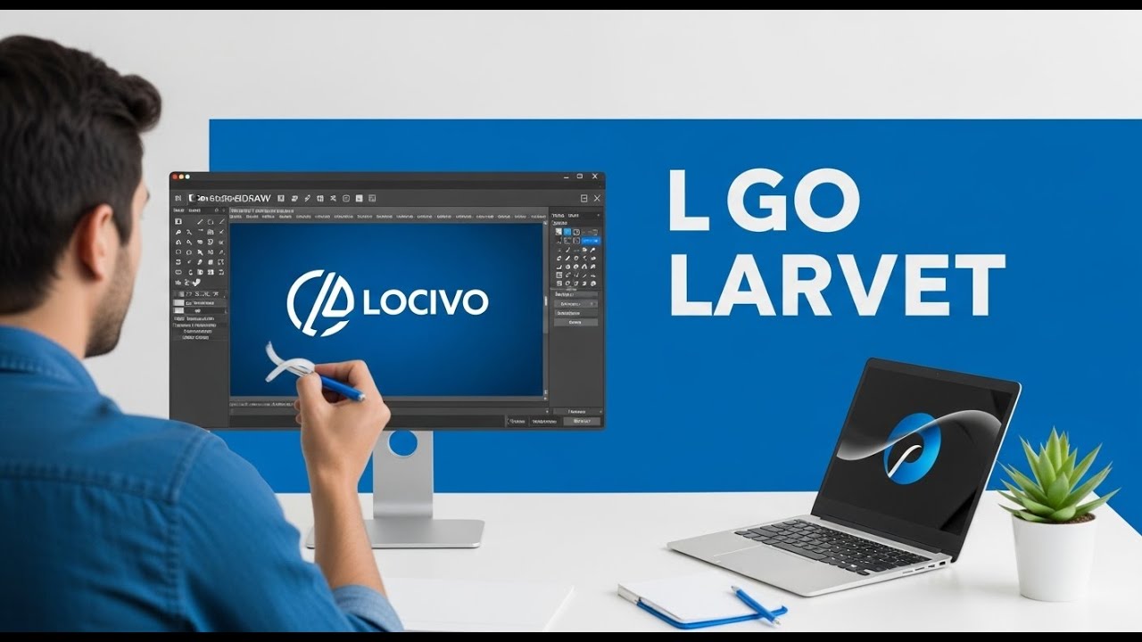 Logo Design in CorelDRAW Using Curve Tool | Beginner Friendly Tutorial