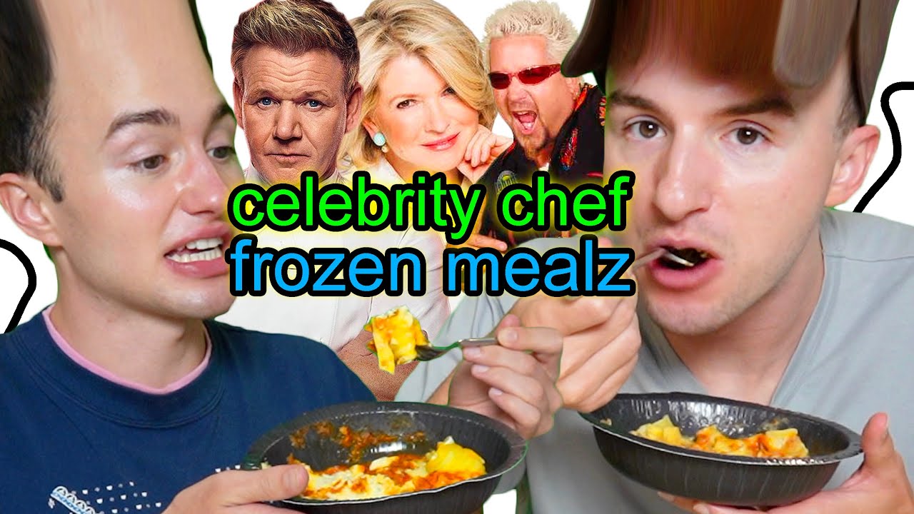 Celebrity Chefs have Frozen Meals so we tried them (chef emoji)